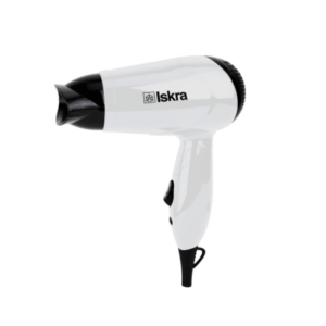 Fen za kosu putni ISKRA RH-1818-1 1200W – bijela boja
