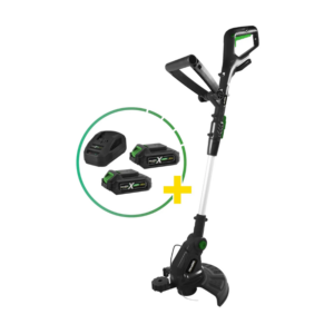 Akumulatorski trimer Iskra ERO sa nitima IEX-CGT-162 + komplet baterija 2x 2,0 Ah 20 V